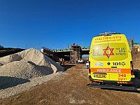 В Иерусалиме в результате падения с большой высоты тяжело травмирован рабочий