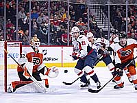 Гол Овечкина. Победный гол Чикрана. Результаты матчей НХЛ