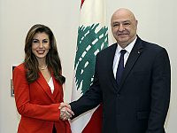 Ортагус встретилась с президентом Ливана: 