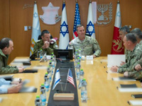 Глава Центрального командования вооруженных сил США Майкл Курилла прибыл с визитом в Израиль