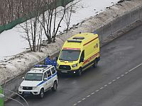 В Москве вспыхнул пожар в одном из зданий на территории Электрозавода