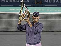 Теннис. Победительницей турнира в Абу-Даби стала Белинда Бенчич