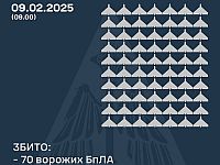 Генштаб ВСУ: сбиты 70 из 151 российских беспилотников. Минобороны РФ: перехвачены 36 украинских БПЛА