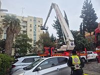 Пожар в жилом доме в Петах-Тикве, пострадала женщина