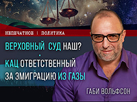 Кац предлагает эмигрировать из Газы. Видеокомментарий Габи Вольфсона