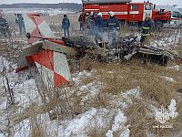 В Нижегородской области РФ разбился самолет, погибли два человека