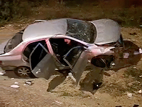 На 866-й трассе перевернулся автомобиль, водитель в тяжелом состоянии