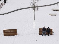 Сотни израильтян не могут вернуться из Батуми в связи с сильным снегопадом