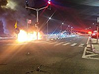 14 канал: возле Сдерота взорвалась машина внука Зеэва Розенштейна Адама Битона