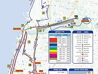 В Тель-Авиве проходит марафон, многие улицы перекрыты