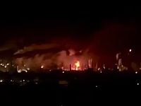 Сильный пожар на нефтезаводе в Уфе: версии