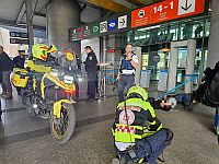 На месте теракта в Хайфе. Оперативная съемка МАДА