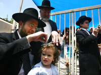 Еврейский мальчик, спасенный во время войны, отметил опшерниш в Одессе