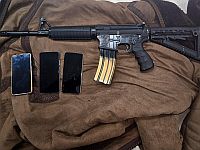 При обыске в машине в Иудее у жителей ПА была конфискована винтовка М16