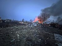 Власти РФ заявляют о жертвах в результате массированной атаки БПЛА на Москву