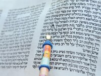 Свиток Эстер с печатями еврейской общины Газы выставлен на продажу в Иерусалиме