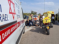 ДТП в Самарии, пешеход в тяжелом состоянии