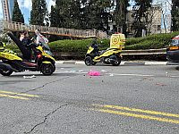 Автомобиль сбил пожилого пешехода в Бней-Браке, он в критическом состоянии