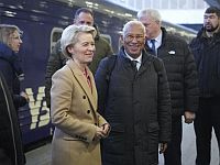 В третью годовщину российского вторжения в Украину прибыли западные лидеры