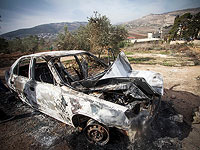 Возле Калансуа обнаружен сгоревший автомобиль с человеческими останками