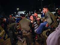 Возле канцелярии премьер-министра в Иерусалиме проходит многотысячная акция протеста