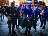 После многотысячной акции протеста в Тель-Авиве полицией задержаны шесть демонстрантов