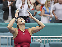 Теннис. Победительницей турнира в Майами стала Арина Соболенко