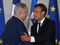 Макрон призвал Нетаниягу к прекращению огня в секторе Газы