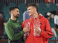 В финале турнира в Майами Новак Джокович сенсационно проиграл Якубу Меншику