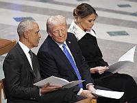 Трамп заявил, что с радостью баллотировался бы против Обамы на выборах 2028 года