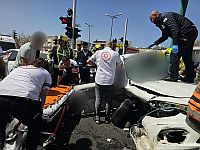 ДТП в Хайфе, тяжело травмирована женщина