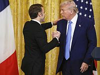 Макрон в Белом доме: 
