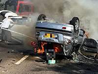 В результате ДТП в Галилее тяжело травмированы два человека