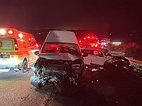 Две военнослужащие в тяжелом состоянии в результате ДТП в районе Бейт-Шемеша