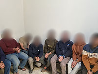 На стройке в Кирьят-Оно задержаны 12 палестинских нелегалов