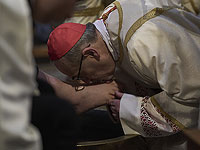 Обряд омовения ног в храме Гроба Господня. Фоторепортаж из Иерусалима