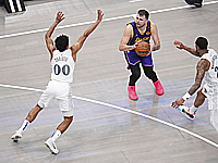 НБА. Лука Дончич набрал 45 очков в Далласе. Достижение Леброна Джеймса