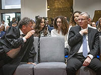 Ярив Левин проигнорировал Ицхака Амита на церемонии присяги новых судей