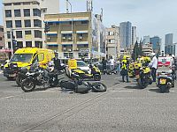 ДТП в Тель-Авиве, один из пострадавших в тяжелом состоянии