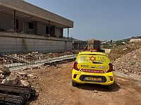 В Галилее тяжело травмирован рабочий