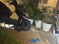 В центре Нетании был обезврежен заминированный мотороллер