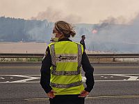 К тушению пожаров в Иудейской низменности подключились военные