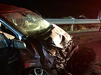 Смертельное ДТП возле Маале-Михмас: погиб один человек, четверо пострадали