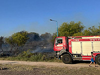 В Верхней Галилее вспыхнул пожар, на месте работают пожарные расчеты и авиация