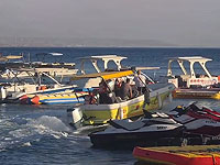 В Эйлате произошло столкновение двух катеров, не менее восьми пострадавших