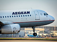 Aegean возобновляет полеты в Израиль