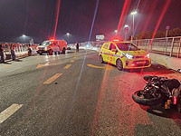 В Холоне в результате ДТП тяжело травмирован мотоциклист