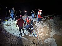 В Иудейской пустыне проведена операция по спасению пострадавшего туриста