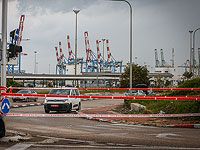 Демонстрация в порту Ашдода, задержаны два человека