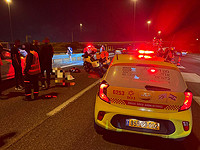 Возле развязки Сорек автомобиль насмерть сбил дорожного рабочего